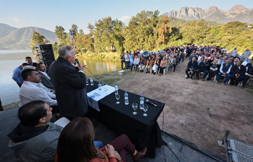 La Provincia reparó una represa de El Cadillal con $ 15 mil millones propios: le pedirá el reintegro a la Nación